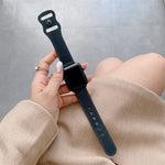 8字形扣復古皮革替換錶帶，適用於 Apple Watch 系列，7 41mm / 6 & SE & 5 & 4 40mm / 3 & 2 & 1 38mm，7 45mm / 6 & SE & 5 & 4 44mm / 3 & 2 & 1 42mm