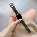 8字形扣復古皮革替換錶帶，適用於 Apple Watch 系列，7 41mm / 6 & SE & 5 & 4 40mm / 3 & 2 & 1 38mm，7 45mm / 6 & SE & 5 & 4 44mm / 3 & 2 & 1 42mm