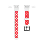 For Huawei Band 6 / Honor Band 6 Universal Two-color Breathable Silicone Replacement Strap Watchband