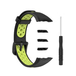 For Huawei Band 6 / Honor Band 6 Universal Two-color Breathable Silicone Replacement Strap Watchband