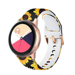 矽膠印刷替換錶帶，適用於 Samsung Galaxy Watch 42mm