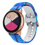 矽膠印刷替換錶帶，適用於 Samsung Galaxy Watch 42mm