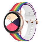 矽膠印刷替換錶帶，適用於 Samsung Galaxy Watch 46mm
