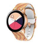矽膠印刷替換錶帶，適用於 Samsung Galaxy Watch 46mm