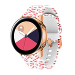 矽膠印刷替換錶帶，適用於 Samsung Galaxy Watch 46mm