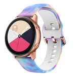 矽膠印刷替換錶帶，適用於 Samsung Galaxy Watch 46mm
