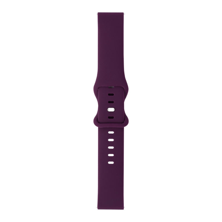 8扣矽膠替換錶帶, 適用於 Huawei Watch GT 2 Pro 46mm, 適用於 Honor Magic Watch 2 42mm, 適用於 Honor Magic Watch 2 46mm, 適用於 Amazfit Pop