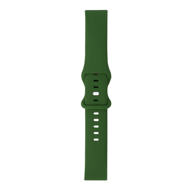 8扣矽膠替換錶帶, 適用於 Huawei Watch GT 2 Pro 46mm, 適用於 Honor Magic Watch 2 42mm, 適用於 Honor Magic Watch 2 46mm, 適用於 Amazfit Pop