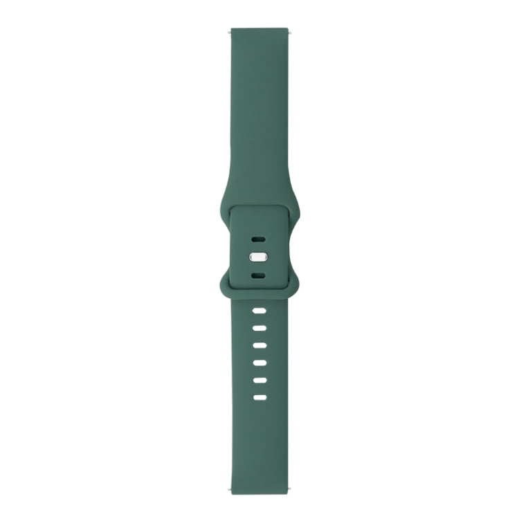 8扣矽膠替換錶帶, 適用於 Huawei Watch GT 2 Pro 46mm, 適用於 Honor Magic Watch 2 42mm, 適用於 Honor Magic Watch 2 46mm, 適用於 Amazfit Pop
