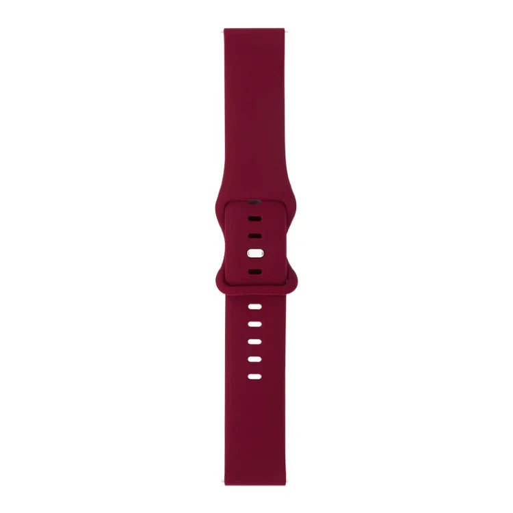8 鈕扣矽膠替換錶帶，適用於 Amazfit 運動手錶／運動手錶 2S，適用於 Garmin Vivoactive 3