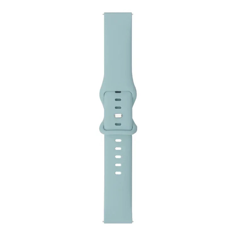 8 鈕扣矽膠替換錶帶，適用於 Amazfit 運動手錶／運動手錶 2S，適用於 Garmin Vivoactive 3