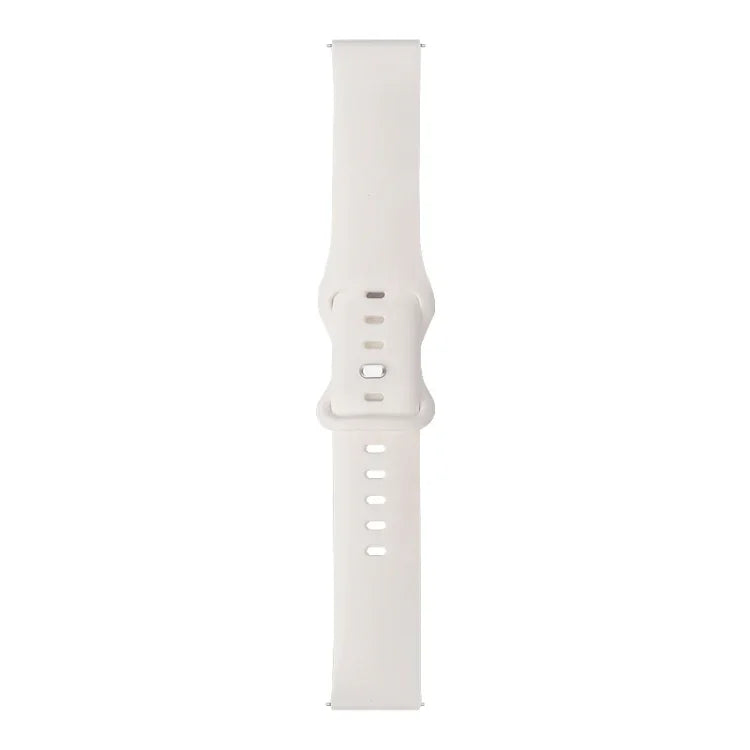 8 鈕扣矽膠替換錶帶，適用於 Amazfit 運動手錶／運動手錶 2S，適用於 Garmin Vivoactive 3