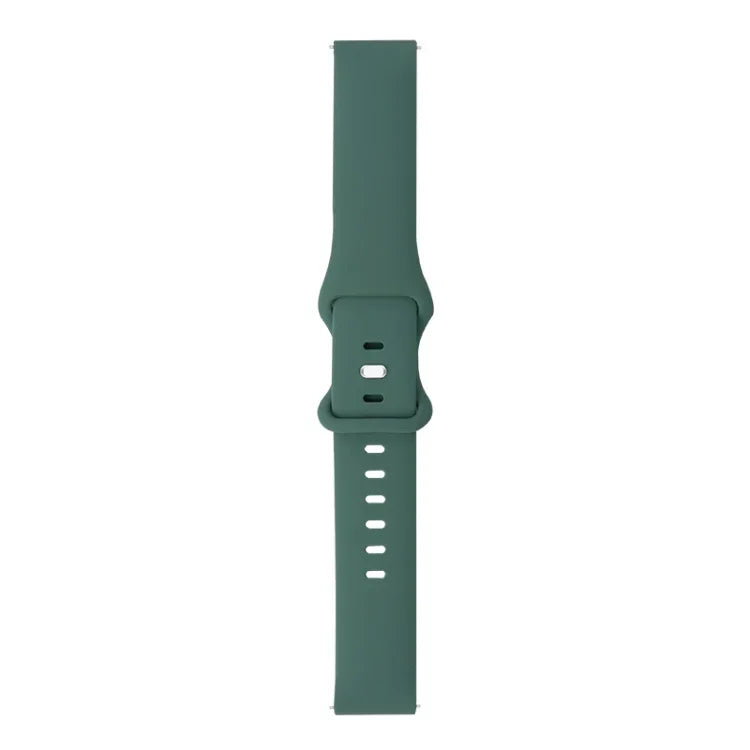 8 鈕扣矽膠替換錶帶，適用於 Amazfit 運動手錶／運動手錶 2S，適用於 Garmin Vivoactive 3