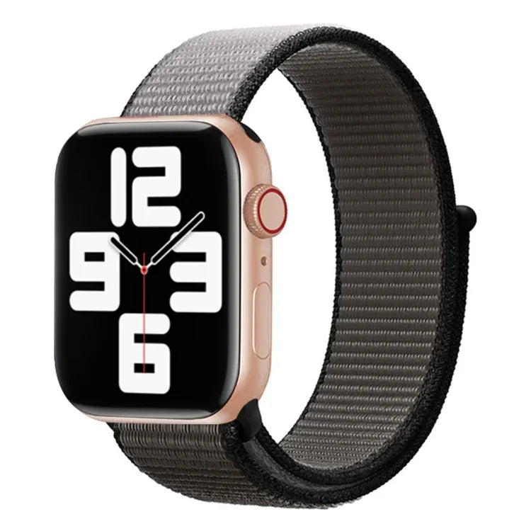 配色尼龍錶帶，適用於 Apple Watch Series 7 41mm / 6 & SE & 5 & 4 40mm / 3 & 2 & 1 38mm，適用於 Apple Watch Series 8&7 41mm / SE 2&6&SE&5&4 40mm / 3&2&1 38mm，適用於 Apple Watch Series 7 45mm / 6 & SE & 5 & 4 44mm / 3 & 2 & 1 42mm