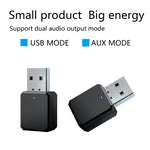 KN318 USB 藍牙5.1適配器音頻接收器, KN318