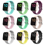 純色扭紋矽膠替換錶帶，適用於 Apple Watch 系列，7 41mm / 6 & SE & 5 & 4 40mm / 3 & 2 & 1 38mm，7 45mm / 6 & SE & 5 & 4 44mm / 3 & 2 & 1 42mm