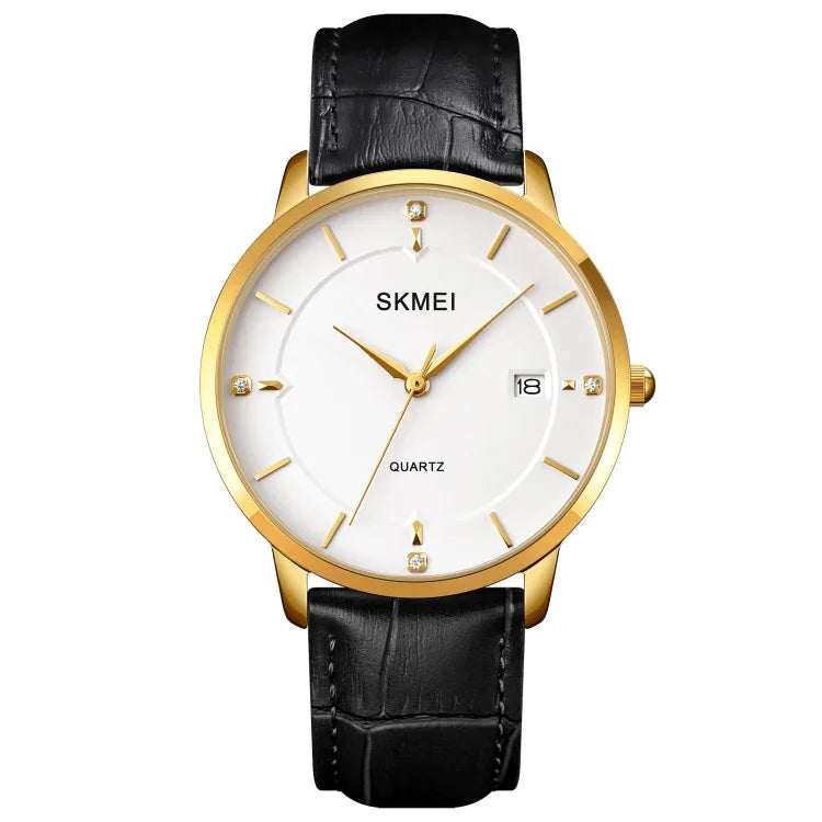 SKMEI 1801 男士休閒日曆石英手錶