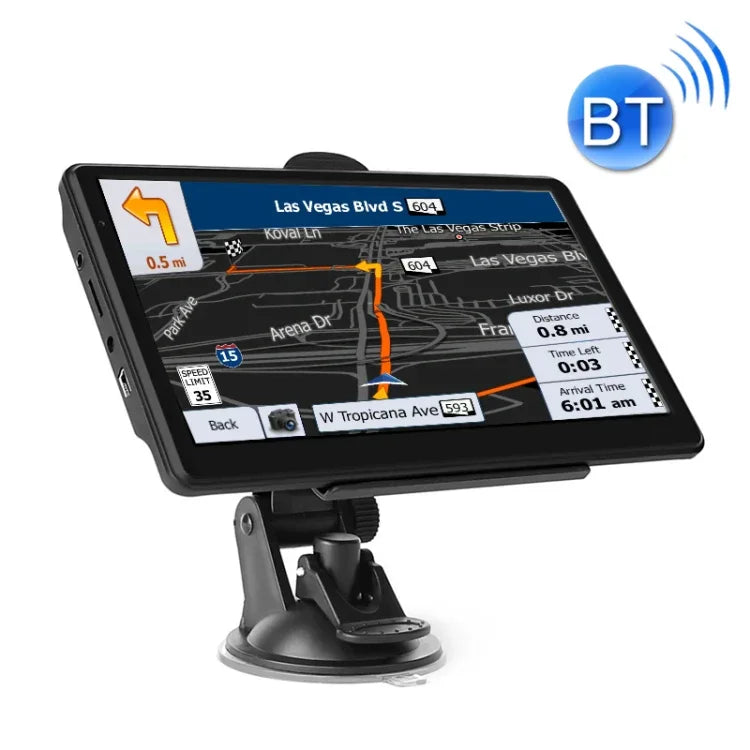 X20 7 吋車用 GPS 導航 8G+256M 電容螢幕，藍牙倒車影像，歐洲地圖、澳洲地圖、東南亞地圖、北美地圖、中東地圖、南美地圖、非洲地圖