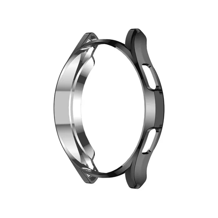 電鍍鏤空半包 TPU 保護殼，適用於 Samsung Galaxy Watch4 Classic 42mm，適用於 Samsung Galaxy Watch4 Classic 46mm