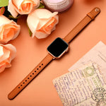 14mm 情侶風格皮革替換錶帶，適用於 Apple Watch 系列，7 41mm / 6 & SE & 5 & 4 40mm / 3 & 2 & 1 38mm，7 45mm / 6 & SE & 5 & 4 44mm / 3 & 2 & 1 42mm