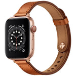 14mm 情侶風格皮革替換錶帶，適用於 Apple Watch 系列，7 41mm / 6 & SE & 5 & 4 40mm / 3 & 2 & 1 38mm，7 45mm / 6 & SE & 5 & 4 44mm / 3 & 2 & 1 42mm