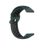 雙色矽膠替換錶帶，適用於 Samsung Galaxy Watch4 40mm，適用於 Samsung Galaxy Watch4 44mm，適用於 Samsung Galaxy Watch4 Classic 42mm