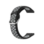 雙色矽膠替換錶帶，適用於 Samsung Galaxy Watch4 Classic 46mm