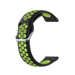 雙色矽膠替換錶帶，適用於 Samsung Galaxy Watch4 Classic 46mm