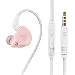QKZ AK6-X 3.5mm 入耳有線重低音運動耳機附麥克風，線長約 1.2m，1 件