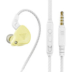 QKZ AK6-X 3.5mm 入耳有線重低音運動耳機附麥克風，線長約 1.2m，1 件