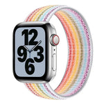 單圈尼龍替換錶帶，尺寸：S 135mm，適用於 Apple Watch 系列 6 & SE & 5 & 4 40mm / 3 & 2 & 1 38mm，S 135mm 40mm / 38mm