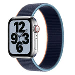 單圈尼龍替換錶帶，尺寸：S 135mm，適用於 Apple Watch 系列 6 & SE & 5 & 4 40mm / 3 & 2 & 1 38mm，S 135mm 40mm / 38mm