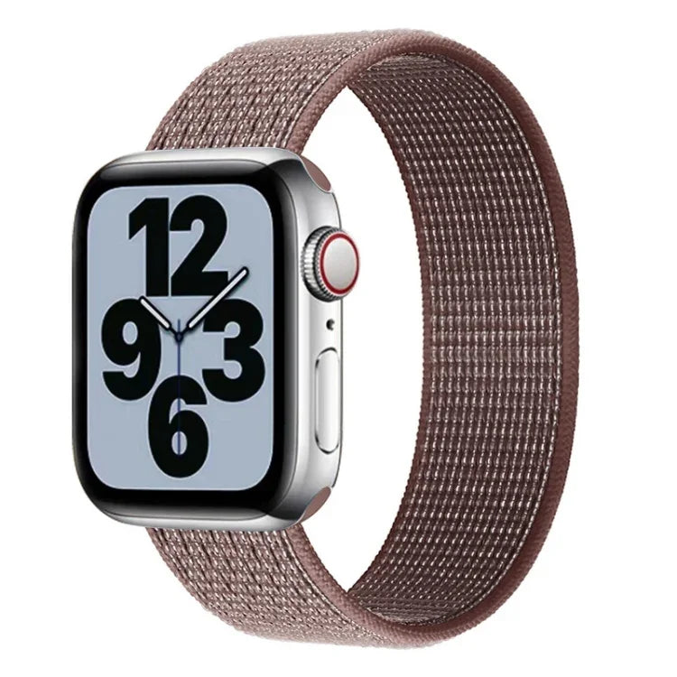 單圈尼龍替換錶帶，尺寸：S 135mm，適用於 Apple Watch 系列 6 & SE & 5 & 4 40mm / 3 & 2 & 1 38mm，S 135mm 40mm / 38mm