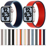 單圈尼龍替換錶帶，尺寸：S 135mm，適用於 Apple Watch 系列 6 & SE & 5 & 4 40mm / 3 & 2 & 1 38mm，S 135mm 40mm / 38mm