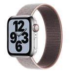 單圈尼龍替換錶帶，尺寸：M 155mm，適用於 Apple Watch 系列 6 & SE & 5 & 4 44mm / 3 & 2 & 1 42mm，M 155mm 44mm / 42mm