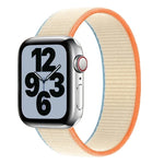 單圈尼龍替換錶帶，尺寸：M 155mm，適用於 Apple Watch 系列 6 & SE & 5 & 4 44mm / 3 & 2 & 1 42mm，M 155mm 44mm / 42mm