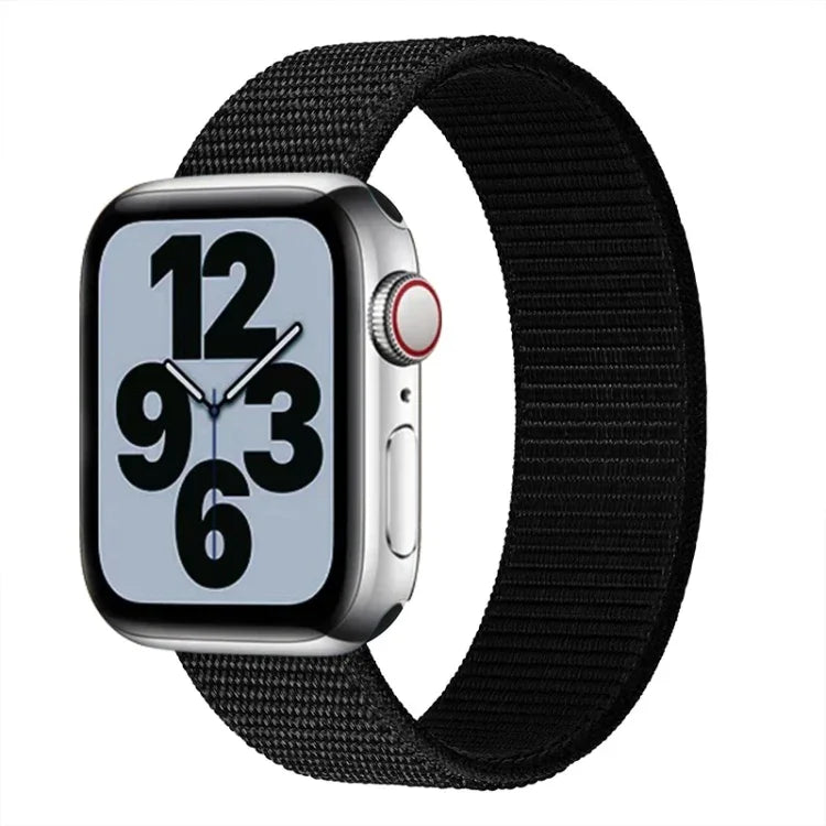 單圈尼龍替換錶帶，尺寸：L 165mm，適用於 Apple Watch 系列 6 & SE & 5 & 4 44mm / 3 & 2 & 1 42mm，L 165mm 44mm / 42mm