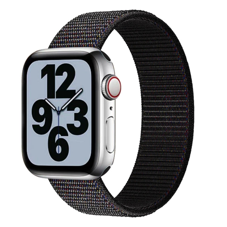 單圈尼龍替換錶帶，尺寸：L 165mm，適用於 Apple Watch 系列 6 & SE & 5 & 4 44mm / 3 & 2 & 1 42mm，L 165mm 44mm / 42mm