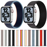 單圈尼龍替換錶帶，尺寸：L 165mm，適用於 Apple Watch 系列 6 & SE & 5 & 4 44mm / 3 & 2 & 1 42mm，L 165mm 44mm / 42mm