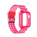 矽膠一體式替換錶帶，適用於Apple Watch Series，7 41mm / 6 & SE & 5 & 4 40mm / 3 & 2 & 1 38mm，7 45mm / 6 & SE & 5 & 4 44mm / 3 & 2 & 1 42mm