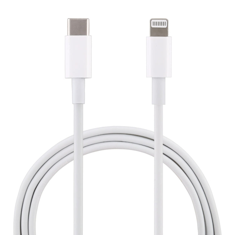 12W 5V/2A USB-C / Type-C 轉 8 Pin PD 快充線，線長：1米，12W 5V/2A