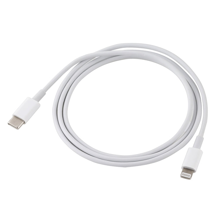 12W 5V/2A USB-C / Type-C 轉 8 Pin PD 快充線，線長：1米，12W 5V/2A