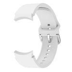 通用矽膠彩色扣環替換錶帶，適用於 Samsung Galaxy Watch4 40mm，適用於 Samsung Galaxy Watch4 44mm，適用於 Samsung Galaxy Watch4 Classic 42mm，適用於 Samsung Galaxy Watch4 Classic 46mm