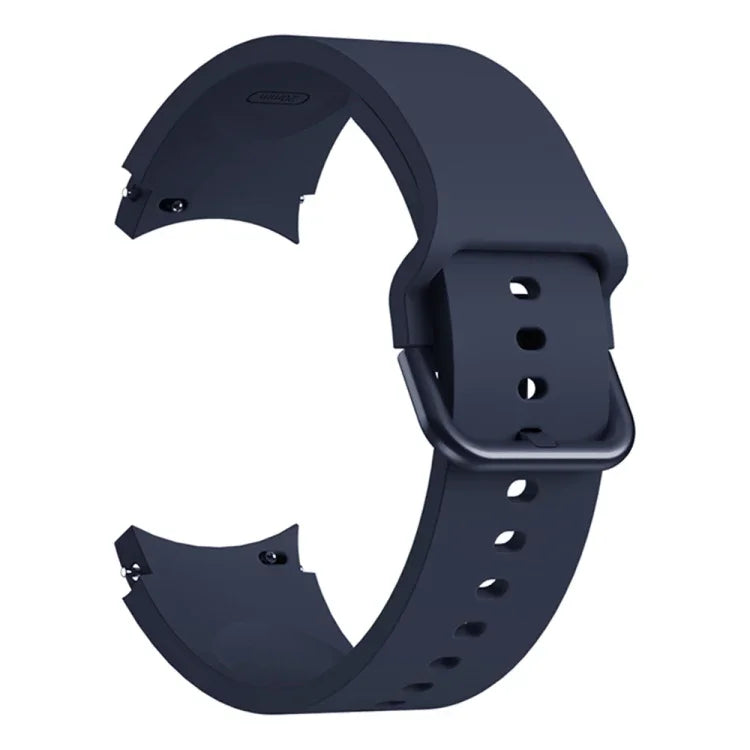 通用矽膠彩色扣環替換錶帶，適用於 Samsung Galaxy Watch4 40mm，適用於 Samsung Galaxy Watch4 44mm，適用於 Samsung Galaxy Watch4 Classic 42mm，適用於 Samsung Galaxy Watch4 Classic 46mm