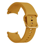 通用矽膠彩色扣環替換錶帶，適用於 Samsung Galaxy Watch4 40mm，適用於 Samsung Galaxy Watch4 44mm，適用於 Samsung Galaxy Watch4 Classic 42mm，適用於 Samsung Galaxy Watch4 Classic 46mm