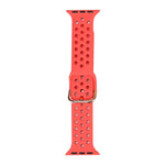 Silicone Replacement Watchband For Apple Watch Series, 7 45mm / 6 & SE & 5 & 4 44mm / 3 & 2 & 1 42mm