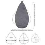 Lazy Sofa Bean Bag Chair Fabric Cover, 100 x 120cm