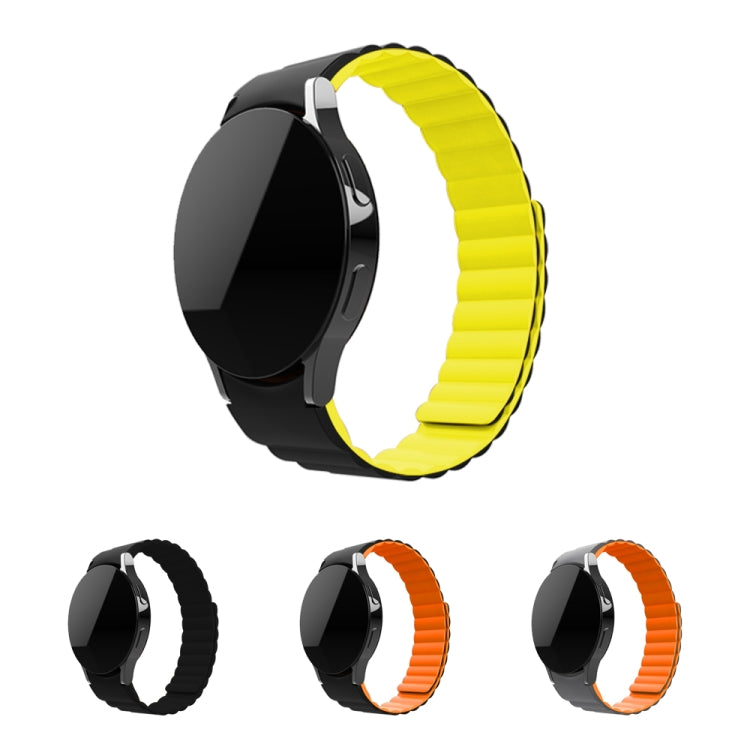矽膠磁性替換錶帶，適用於 Samsung Galaxy Watch4 40mm / 44mm