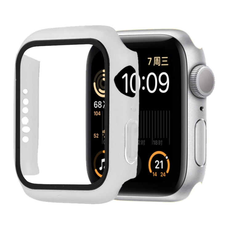 防震 PC+鋼化玻璃保護殼，附包裝紙箱，適用於 Apple Watch 44mm（橙色），適用於 Apple Watch Series 6 / 5 / 4 / Watch SE 44mm，適用於 Apple Watch Series 6 & SE & 5 & 4 44mm，適用於 Apple Watch Series 3 & 2 & 1 42mm