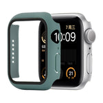 防震 PC+鋼化玻璃保護殼，附包裝紙箱，適用於 Apple Watch 44mm（橙色），適用於 Apple Watch Series 6 / 5 / 4 / Watch SE 44mm，適用於 Apple Watch Series 6 & SE & 5 & 4 44mm，適用於 Apple Watch Series 3 & 2 & 1 42mm